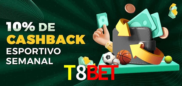 10% de bônus de cashback na T8Bet