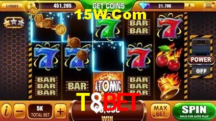 Jackpots e promoções na T8Bet