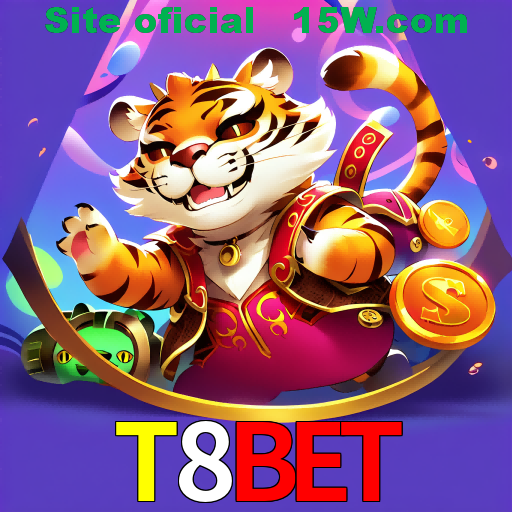 Imagem promocional da T8Bet mostrando a plataforma e suas vantagens